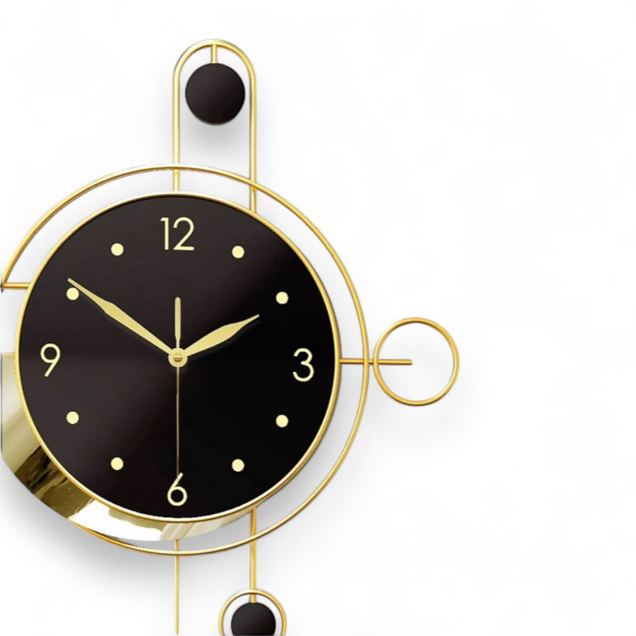 Black Gold Wall Clock