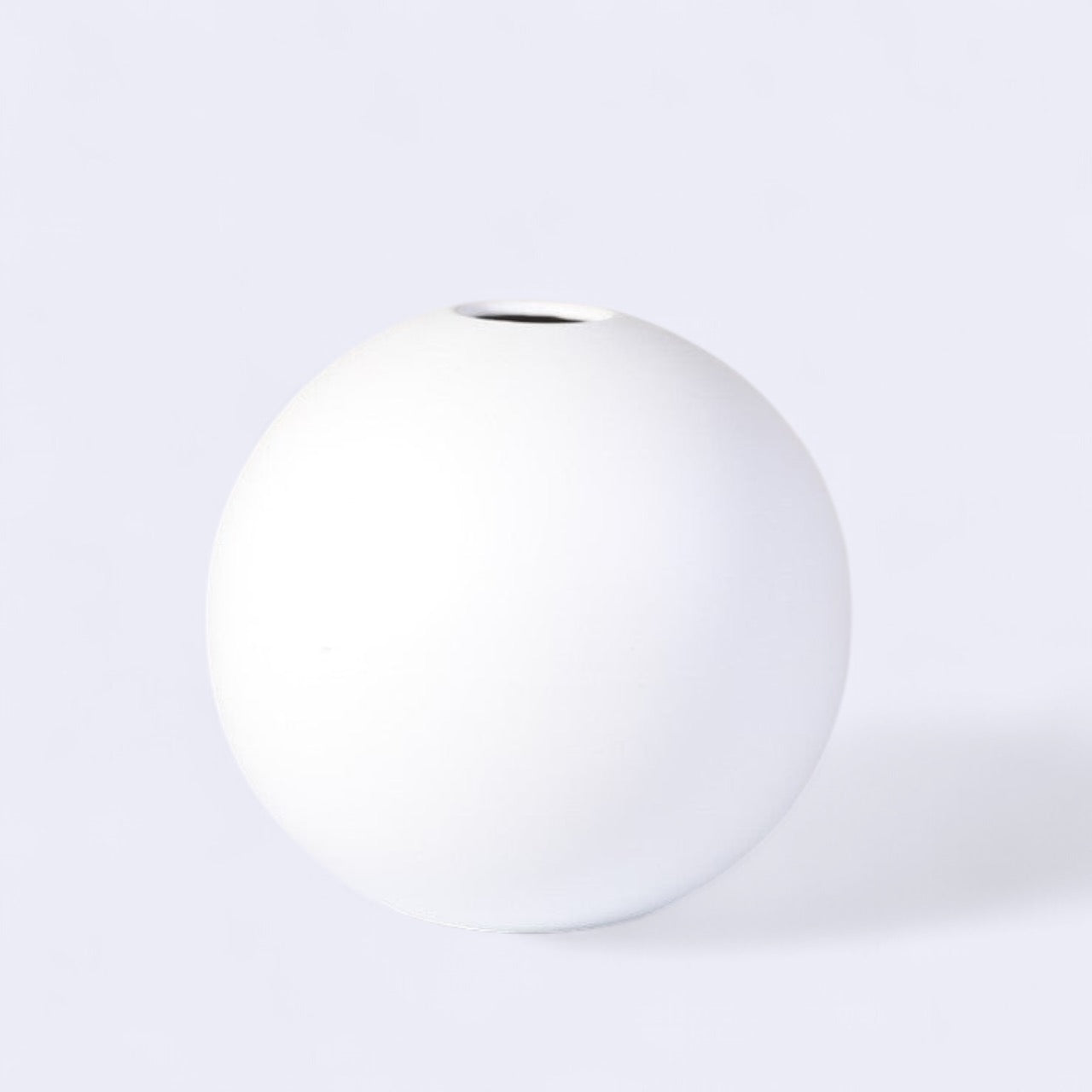 Minimalist Spherical Ceramic Vase