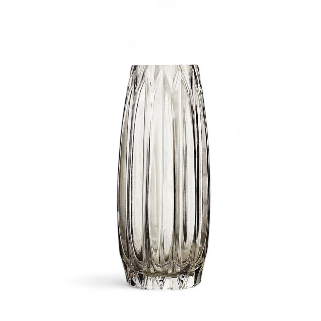 Coloured Hue Crystal Vase