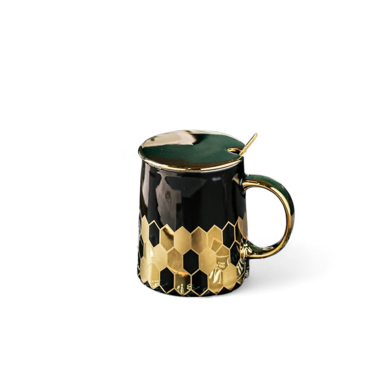 Honeycomb Patterned Mug