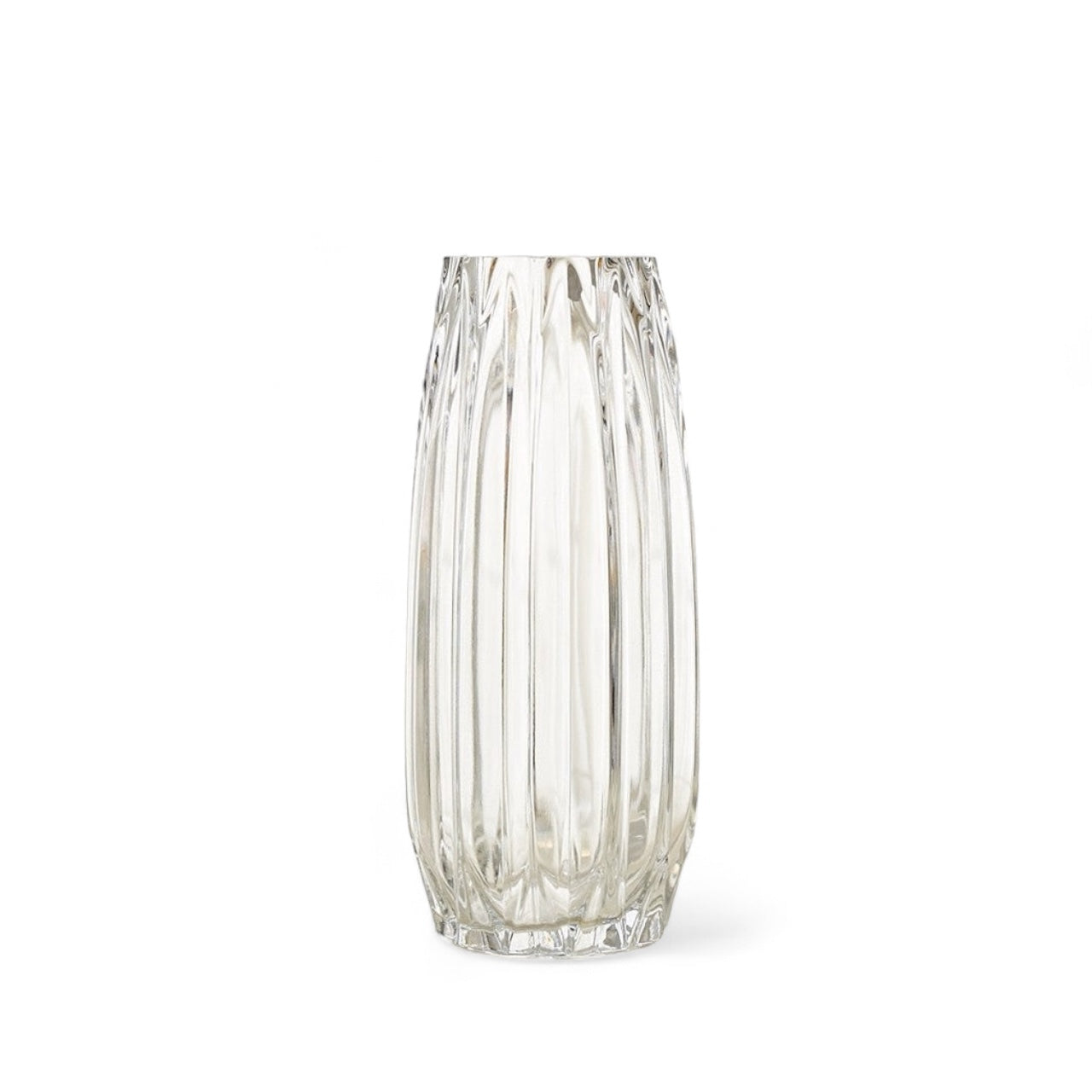 Coloured Hue Crystal Vase