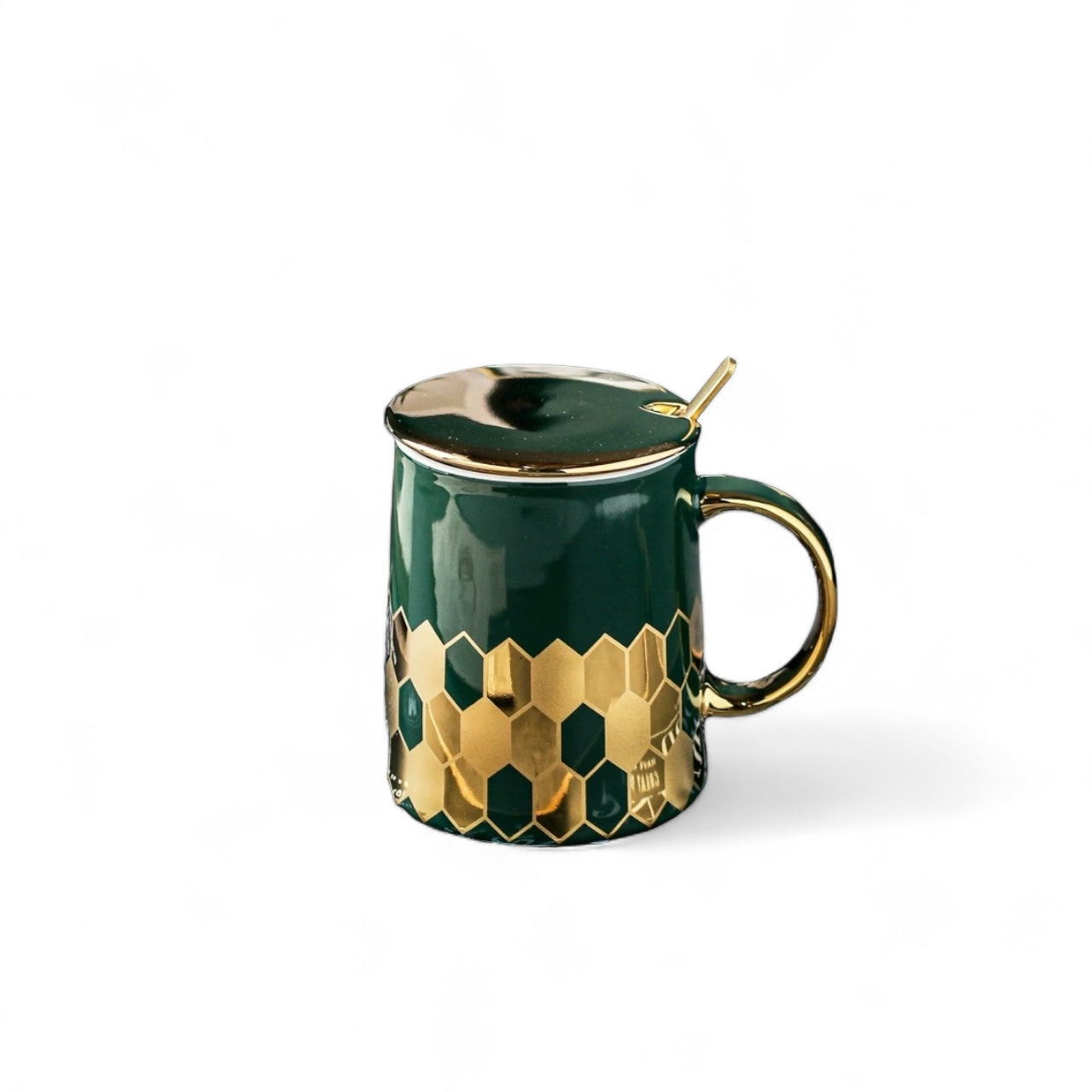 Honeycomb Patterned Mug