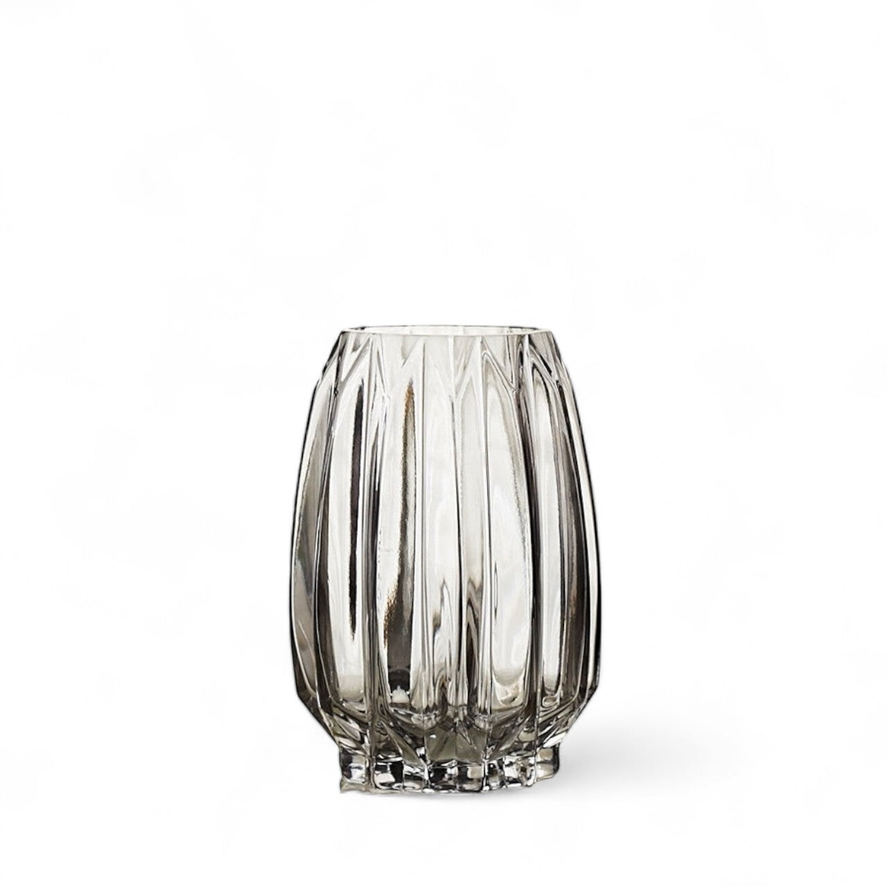 Coloured Hue Crystal Vase