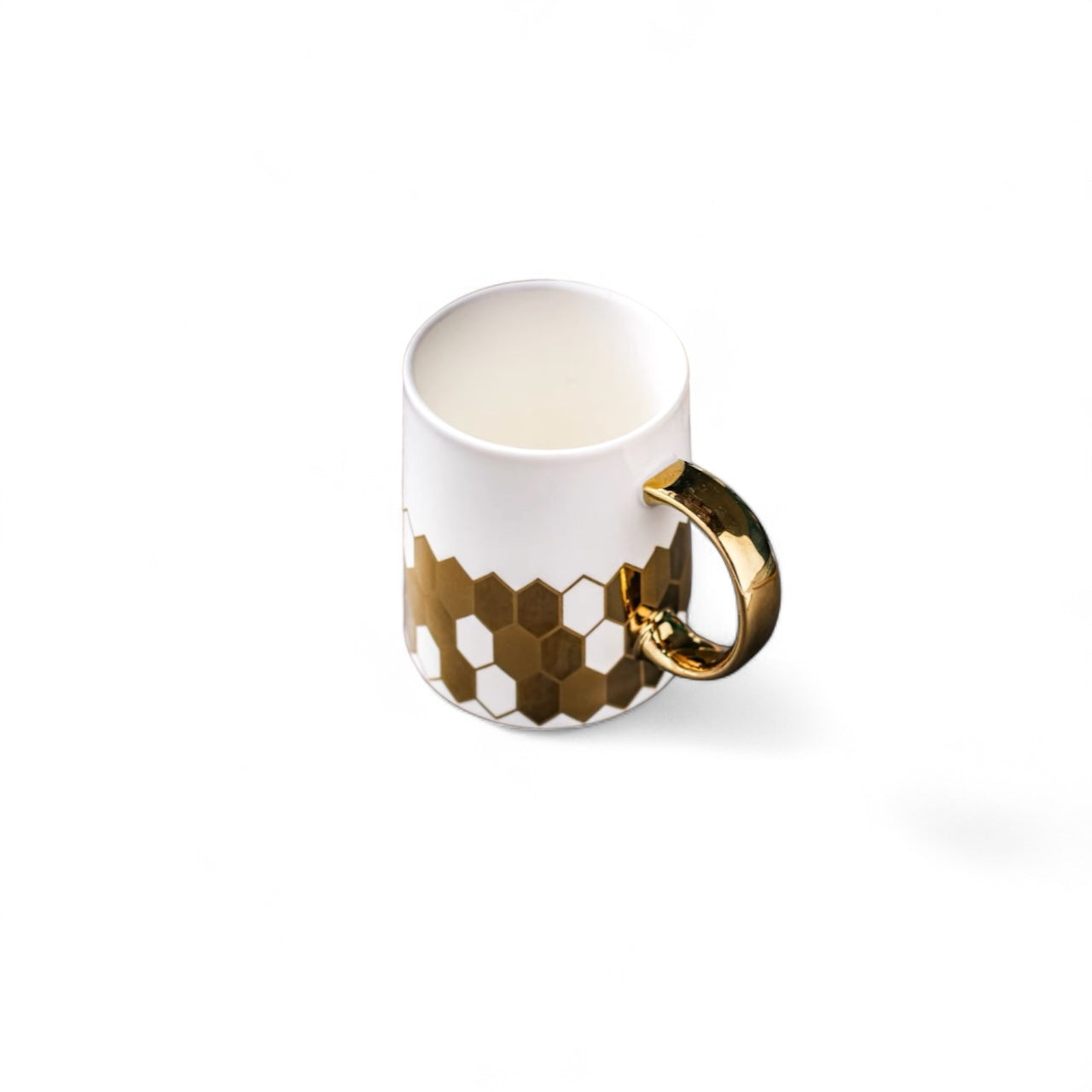 Honeycomb Patterned Mug