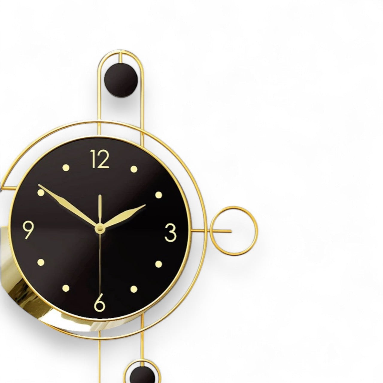 Black Gold Wall Clock