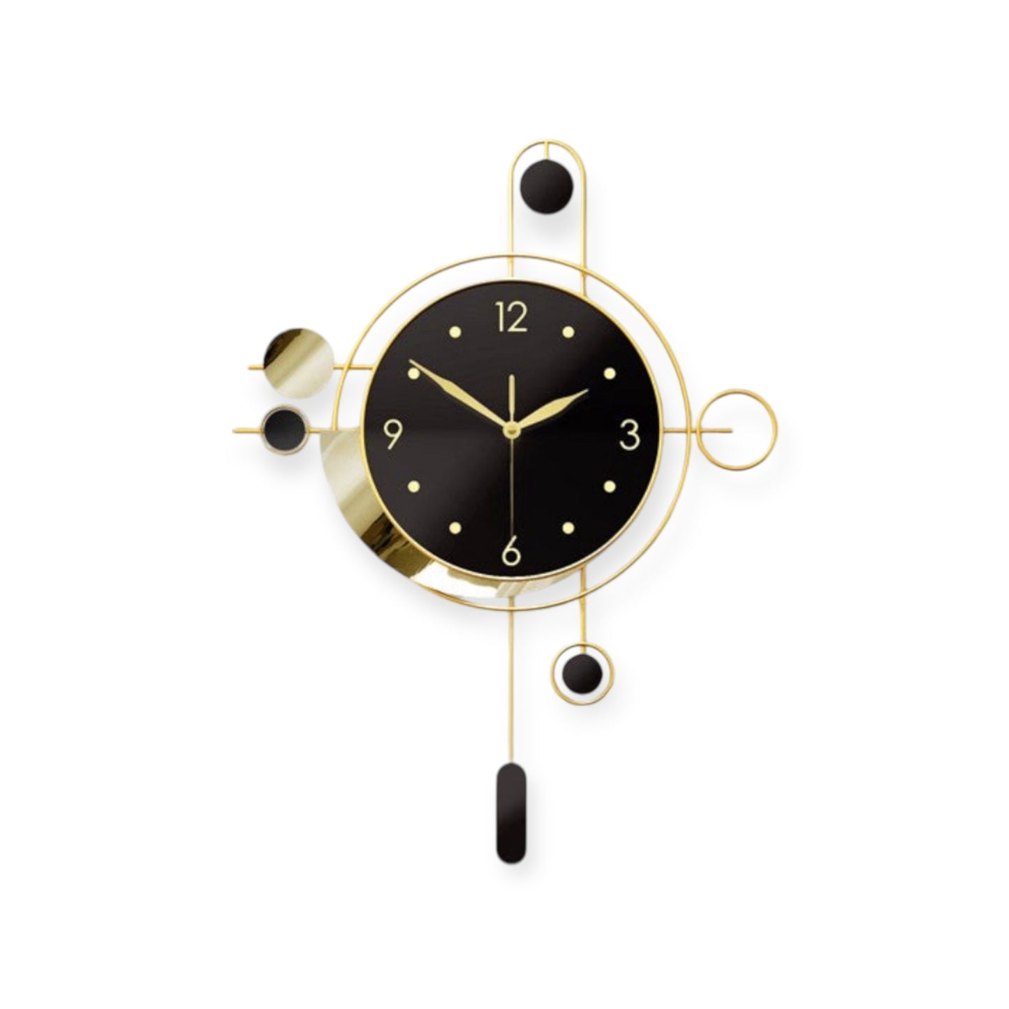 Black Gold Wall Clock