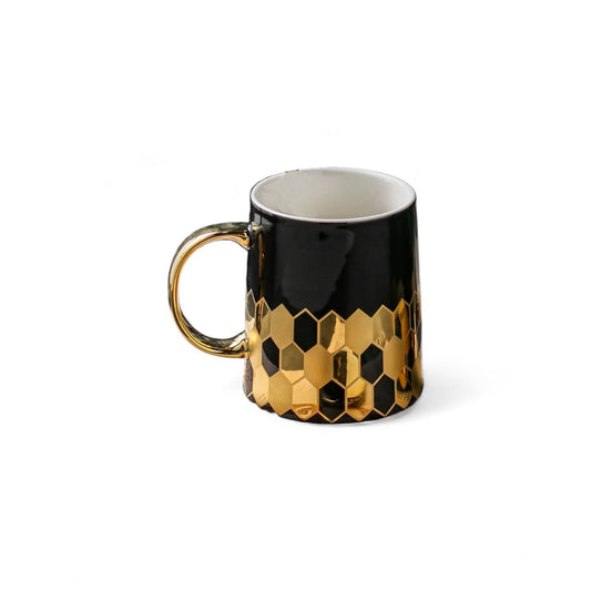 Honeycomb Patterned Mug