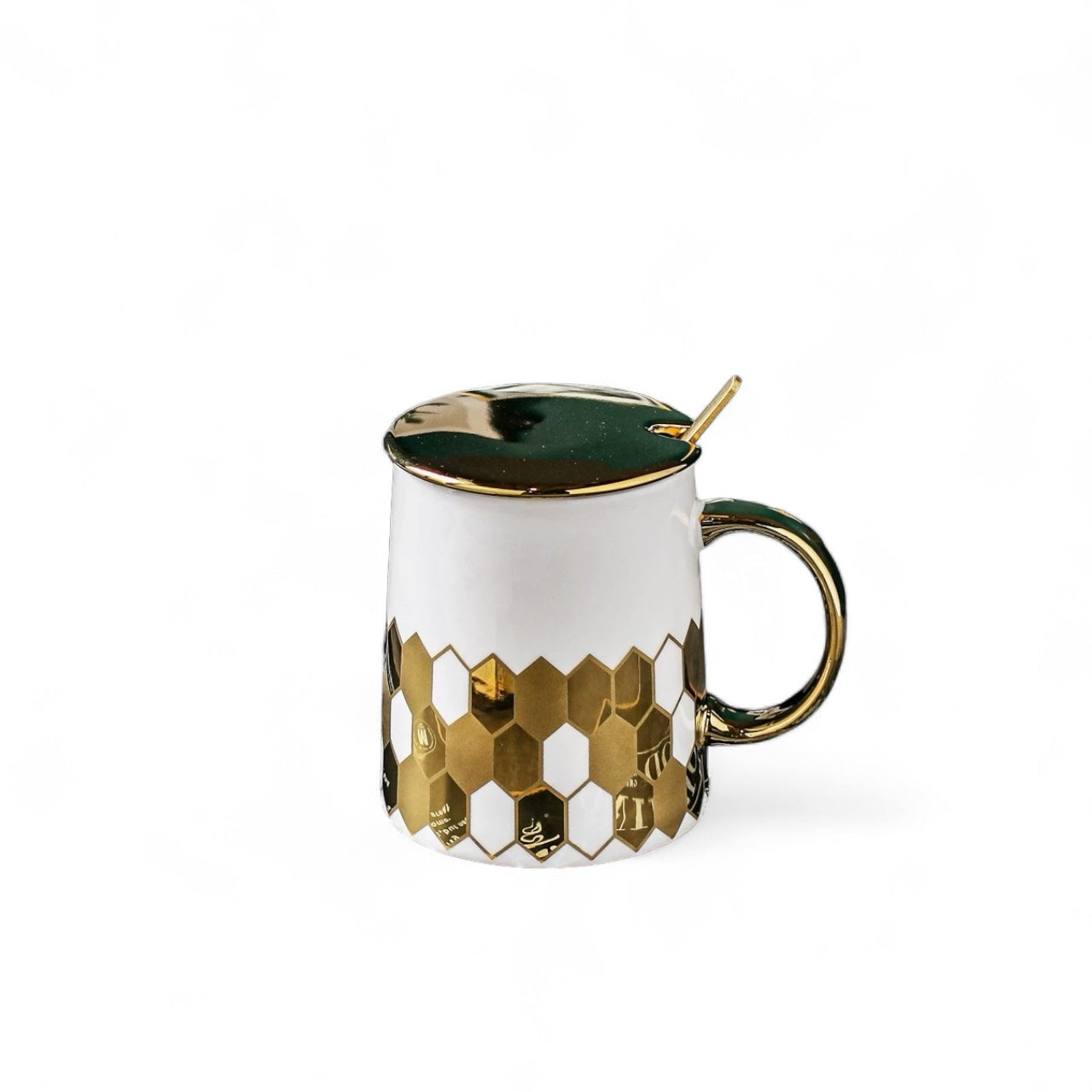 Honeycomb Patterned Mug