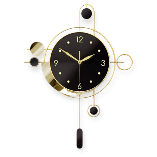 Black Gold Wall Clock